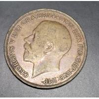 Moeda da Inglaterra 1 Penny 1917 