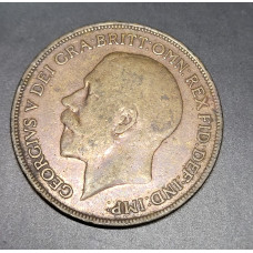 Moeda da Inglaterra 1 Penny 1917 