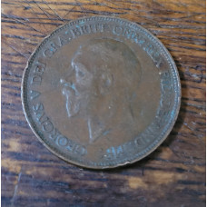 Moeda da Inglaterra 1 Penny 1929 