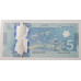 Cédula do Canadá 5 dolares P106b polímero FE 2013 