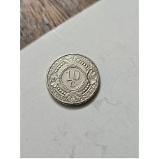 Moeda das Antilhas holandesas 10 cents 1999 