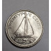 Moeda de Bahamas 25 cents 1979 