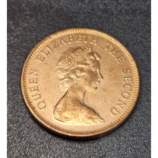 Moeda das Ilhas Falkland 1 cent 1998 Rainha Elizabeth II