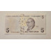 Cedula da Turquia 5 liras Fe 