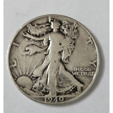 Moeda dos Estados Unidos Half dollar 1940 walking liberty prata 