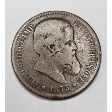 Moeda Brasil império bronze 40 reis 1873 B790 