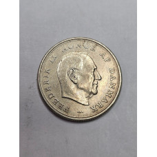 Moeda da Dinamarca 1 coroa 1964 