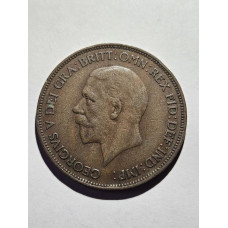 Moeda da Inglaterra 1 penny 1936 