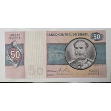 Cédula Brasil 50 cruzeiros C144 FE