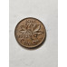 Moeda do Canada 1 cent 1972 Rainha Elizabeth II