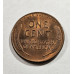 Moeda dos Estados Unidos 1 cent 1957