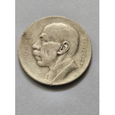 Moeda Brasil 5000 reis 1937 data difícil Santos Dummont