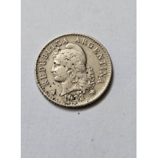 Moeda da Argentina 5 centavos 1923