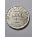 Moeda Brasil republica 2000 reis 1908 ponto entre zeros