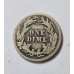 Moeda dos Estados Unidos 1 dime 1914 prata