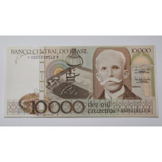 Cédula Brasil 10 mil cruzeiros C171a FE Ruy Barbosa e Paz de Haia