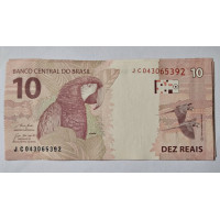 Cédula do Brasil 10 reais JC FE