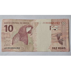 Cédula do Brasil 10 reais JC FE