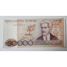 Cédula Brasil  50 Mil Cruzeiros - Osvaldo Cruz - REPOSIÇÃO Asterisco - FE - C173a