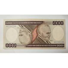Cédula  5000 Cinco Mil Cruzeiros C169 - Castelo Branco e Costa e Silva - Brasil