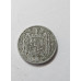Moeda 10 Cêntimos Espanha 1941 - Período Franco - Cavaleiro e Brasão - Zinco - Numismática Espanhola