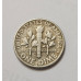 Moeda dos Estados Unidos 1 Dime 1962 prata Roosevelt
