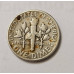 Moeda dos estados unidos 1 Dime 1958 prata Roosevelt