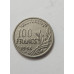 Moeda de 100 Francos da França de 1954