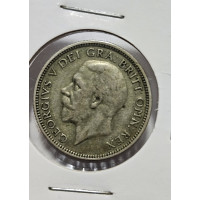 Moeda da Inglaterra 1 shilling 1929 prata