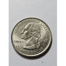  Moeda Quarter Dólar Kentucky 2001 - Edição Colecionável  dos EUA