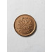 Moeda 1 Cent Canadá 2005 - Rainha Elizabeth II (Folha de Bordo)