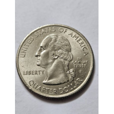 Quarter Dólar 2005 Oregon Crater Lake - Moeda Comemorativa EUA Estados Unidos