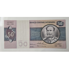 Cédula Brasil 50 cruzeiros C143 FE Marechal Deodoro