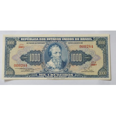 Cédula Brasil 1000 cruzeiros C050 Soberba
