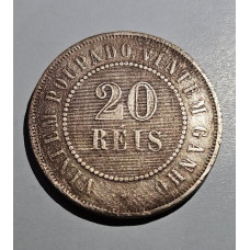 Moeda Brasil republica 20 réis 1889 Mbc