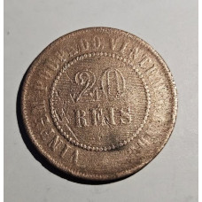 Moeda Brasil 20 réis 1912 data difícil