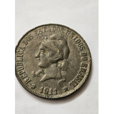 Moeda Brasil 2000 réis 1911 falsa de época