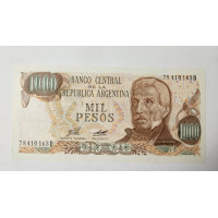 Cedula da Argentina 1000 pesos FE