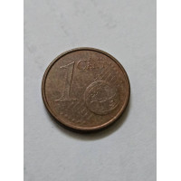 Moeda da Espanha 1 cent 2017