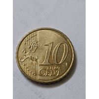 Moeda da Espanha 10 cents 2017