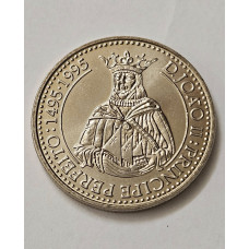 Moeda de Portugal 200 escudos D João II príncipe perfeito 1995