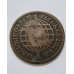Moeda Brasil XL réis 1774 carimbo escudete C137 MBC