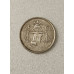 Moeda do México 25 centimes 1951 prata