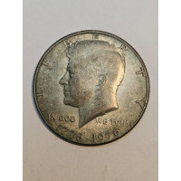 Moeda Half Dollar EUA 1976 - Bicentenário - Raridade Numismática