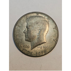 Moeda Half Dollar EUA 1976 - Bicentenário - Raridade Numismática