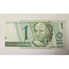 Cédula Brasil 1 real C248 FE Malan - Gustavo Franco