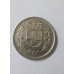 Moeda da Suíça 5 francos 1968 B