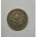 Moeda 6 pence África do Sul 1938 - George VI Prata