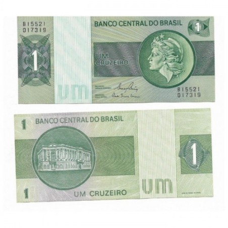C132 Cedula Do Brasil 1 Cruzeiro Ernani-langoni Fe