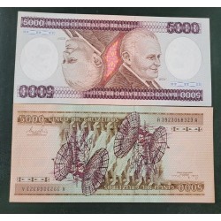 Cédula Brasil 5000 cruzeiros C166 FE
